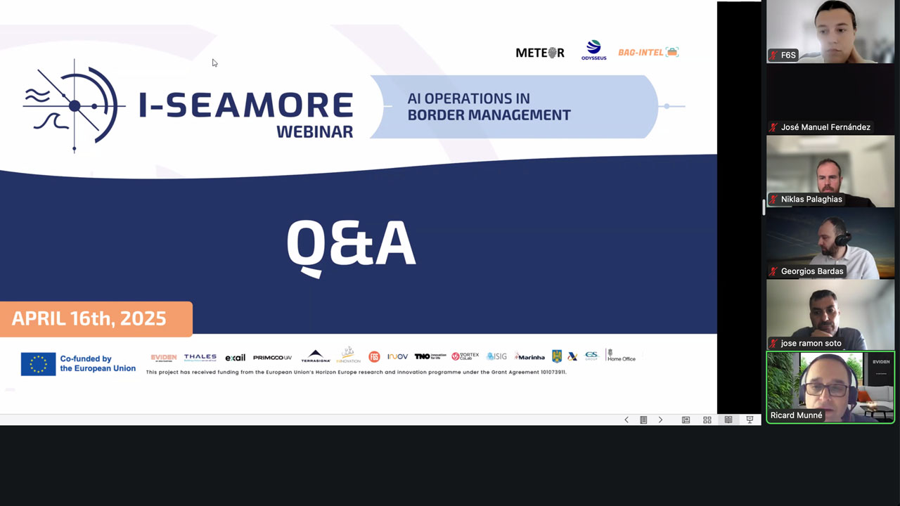 BAG-INTEL Showcases AI Solutions for Smarter Border Management at I-SEAMORE Webinar