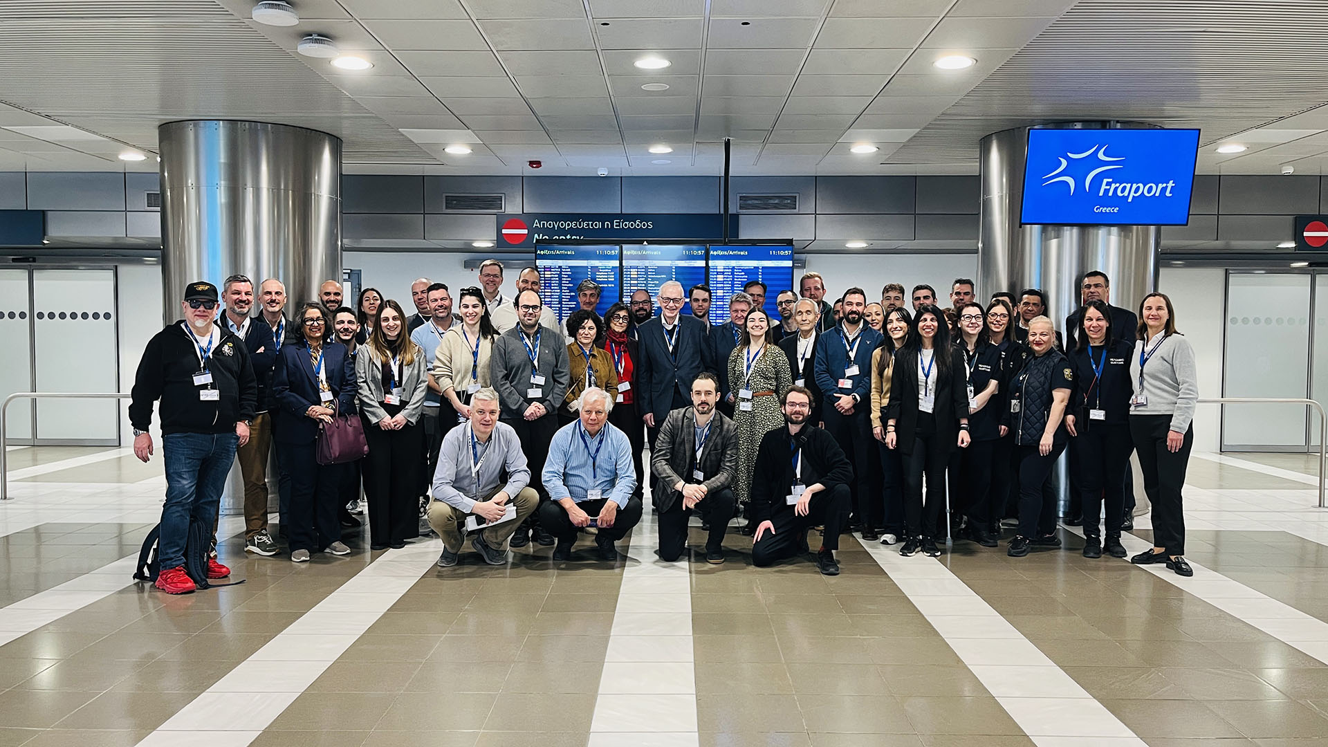 BAG-INTEL Consortium at the Thessaloniki airport for the Use Case 2 demonstrations