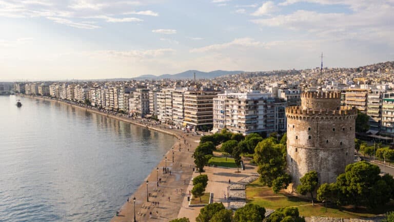 view of Thessaloniki