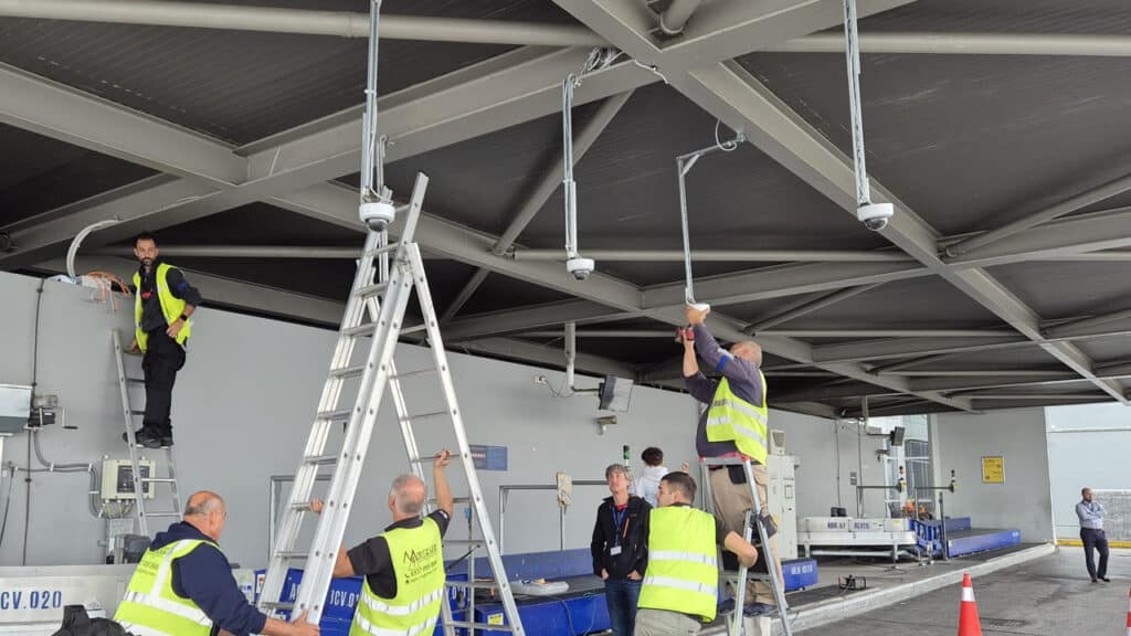 BAG-INTEL Use Case II: Updates from Thessaloniki Airport (SKG) - camera installation outdoor